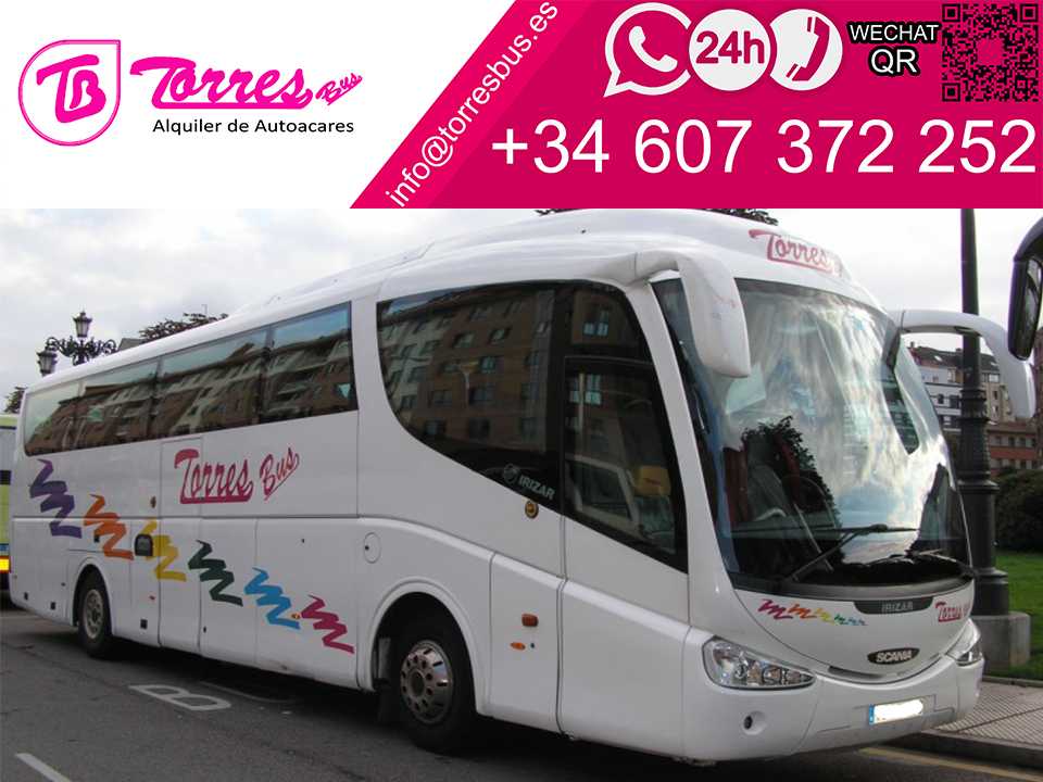 Alquiler Autobús 54 plazas Madrid