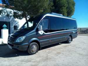 Microbus Vermietung 16 Plätze VIP-LUXURY Madrid