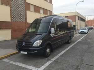 Microbus Vermietung 16 Plätze VIP-LUXURY Madrid