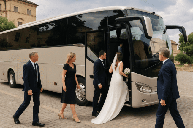 Planifica una boda inolvidable cuidando el transporte: elige autobuses cómodos y elegantes, personaliza detalles y coordina rutas para un día sin contratiempos.