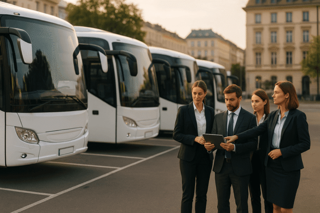 Alquilar un autobús asegura un viaje grupal sin problemas, con seguridad y comodidad. Planifica y reserva anticipadamente para obtener mejores tarifas.