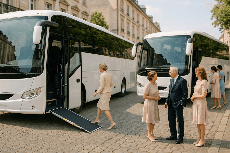 Organiza el transporte de tu boda eligiendo un autobús cómodo y accesible. Coordina rutas, considera costes y prioriza la seguridad para un día perfecto.