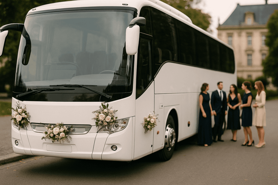 Elige el transporte perfecto para tu boda considerando invitados, trayecto y necesidades. Compara precios y servicios extra como decoración o catering.