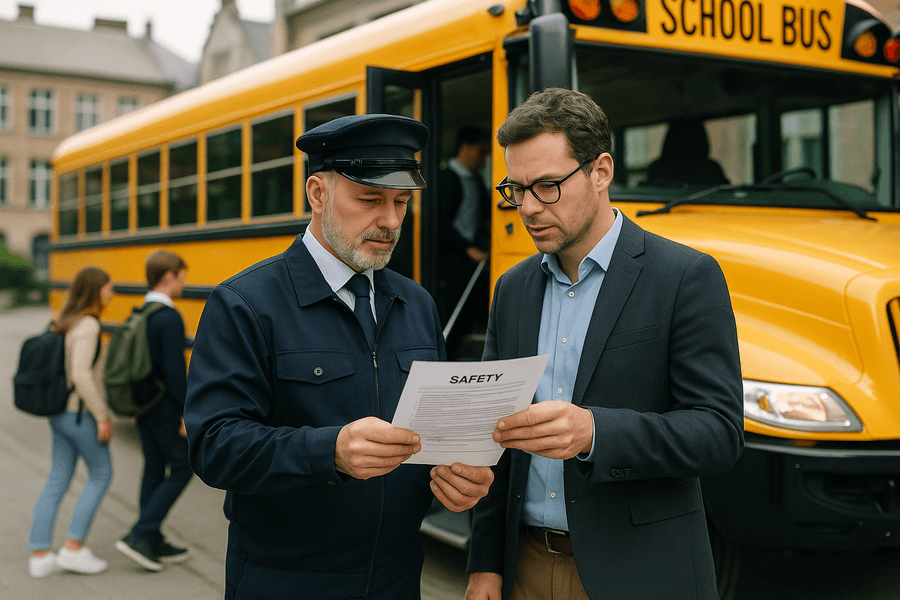 Aprende a garantizar la seguridad en viajes escolares mediante transporte seguro, conductores capacitados, vehículos bien mantenidos y tecnología eficaz.